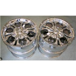 SET OF 17" CHROME WHEELS
