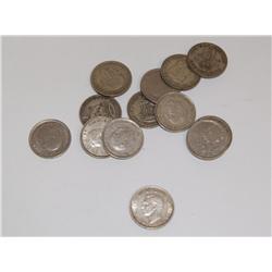 Lot Of Silver Foreign Coins