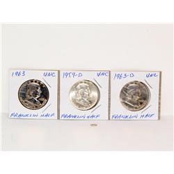 Franklin Half Dollars  (Times the Money)