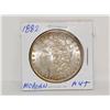 Image 1 : AU 1882 Morgan Silver Dollar