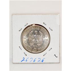 1936 German Silver Coin
