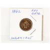 Image 1 : 1862 Indian Head Cent Key Date
