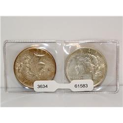 1922 Peace Silver  Dollars (Times the Money)