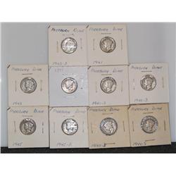 Mercury Dimes  (Times the Money)