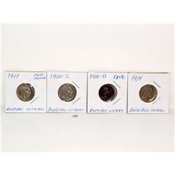 Buffalo Nickels  (Times the Money)