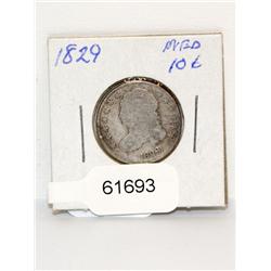 1829-P Bust Dime Good