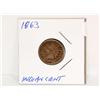 Image 1 : 1863 Indian Cent Fine