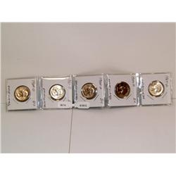 Uncirculated Washington Silver Quarters