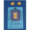 Image 1 : 2 Gold Mini Coins United States & 1gr .999 Gold In