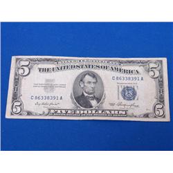 $5 Dollar Silver Certificate