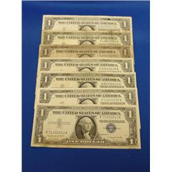 $1 Dollar Silver Certificates (Times The Money)