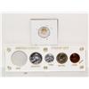 Image 1 : 1955 Proof Set & 8-10K Gold Mini Coin