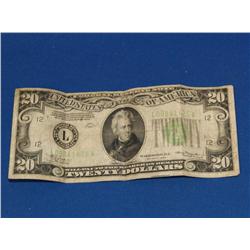 1934 $20 Federal Reserve Note