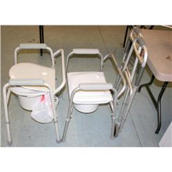 2 PORTABLE URINALS & WALKER