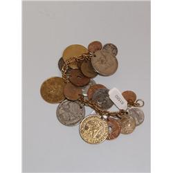 Bracelet Made Of Collector Coins