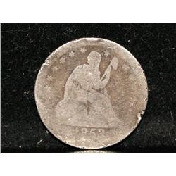 1853 Silver Quarter