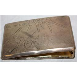Silver Cigarette Case