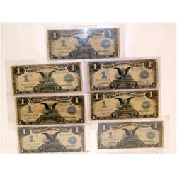 1899 $1 Dollar Large Silver Certificate Blue Seal
