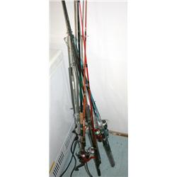 LOT OF MISC. FISHING POLES