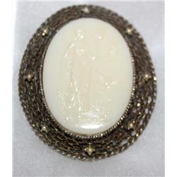 Cameo Brooch