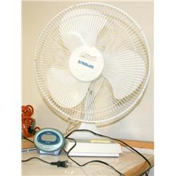 TIMEX ALARM CLOCK & FAN