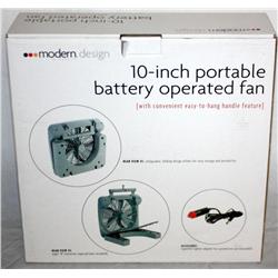 Portable Battery Operated Fan