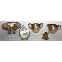 Sterling Silver 424.5 Grams some are weighted