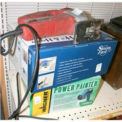 JIG SAW, POWER PAINTER, & STEAM AWAY
