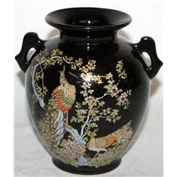 Asian Vase 6 1/2 in. Tall