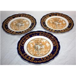 3 Collectible Plates-- Made in USA