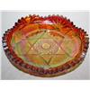 Image 1 : Collectible Carnival Glass Dish w/ Star Design