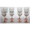 Image 1 : 8 Fine Crystal Wine Glasses