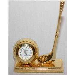 Elgin Golf Desk Clock