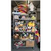 Image 1 : RACK LOT OF PLUSH ANIMALS