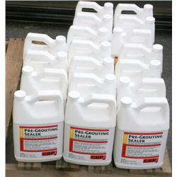 PALLET OF GROUTING SEALER
