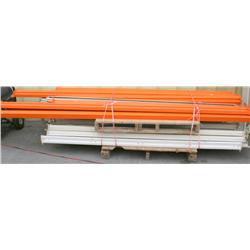 PALLET OF MISC UP RIGHTS