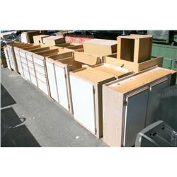 LOT OF CABINETS