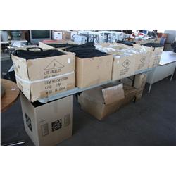 TABLE LOT OF STRAINERS & BAGS