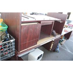 Two office desks