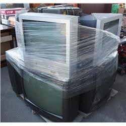 Palette of televisions