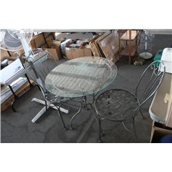 GARDEN TABLE & 2 CHAIRS