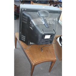 Television w/remote & table