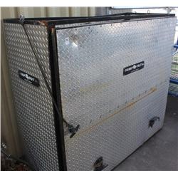 Camp-out metal lockable container