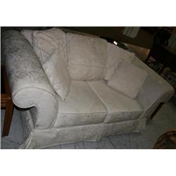 Cream Colored Sofa & Love Seat
