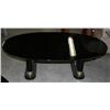 Image 2 : Black Top Coffee Table & Side table