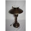 Image 2 : Vintage Brass Lamp with Matching Shade