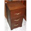 Image 1 : 3 Drawer Side Table