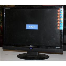 AOC 22" LCD Flatscreen TV