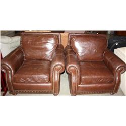 2 Leather Chairs