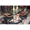 Image 1 : Modern Dining Set w/4 Chairs